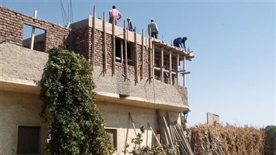 إحباط محاولة بناء مخالف دون ترخيص في الأقصر 