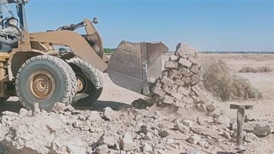 استرداد 4 حالات تعد على أراضي أملاك الدولة بالأقصر «صور»