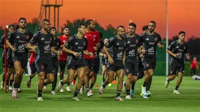 الأهلي ينهي استعداداته لمواجهة الاتحاد السكندري