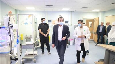 تفاصيل الجولة التفقدية المفاجئة لوزير الصحة بمستشفى الخانكة