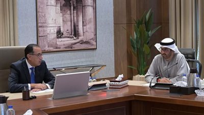 مدبولي يلتقى وزير الصناعة والتكنولوجيا المُتقدمة الإماراتي والوفد المرافق له