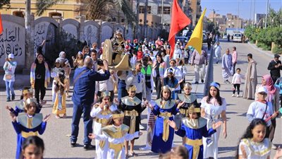 انطلاق ماراثون الدراجات الهوائية لطلاب المدارس جنوب الأقصر «صور»