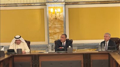 وزير الخارجية يجتمع بالجانب الكويتي لمجلس التعاون المصري الكويتي 