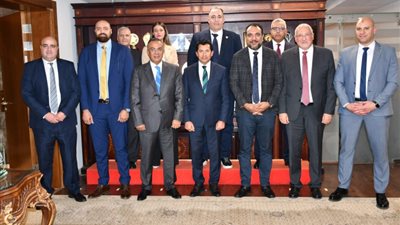 وزير الرياضة يلتقي مجلس إدارة الاتحاد المصري لكرة السلة بتشكيله الجديد