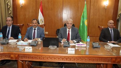 تفاصيل اجتماع رئيس جامعة المنوفية باللجنة العليا لتكنولوجيا المعلومات والتحول الرقمي المؤسسي