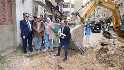 جولة ميدانية لمحافظ المنوفية لمتابعة الموقف التنفيذي للمشروعات بشبين الكوم