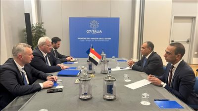 وزير الخارجية لنظيره الأوكراني: مصر تتطلع لتعزيز التعاون التجاري والاقتصادي مع أوكرانيا 