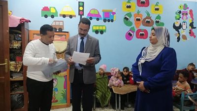 بالصور.. مدير عام «تعليم دشنا» يواصل متابعة المدارس