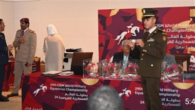 فى الإجتماع الفنى.. قرعة ساخنة لفرسان بطولة العالم العسكرية للفروسية 24 بقطر