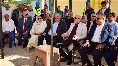 افتتاح بئر تنقية مياه محطة الصعايدة لخدمة 90 ألف نسمة بالأقصر