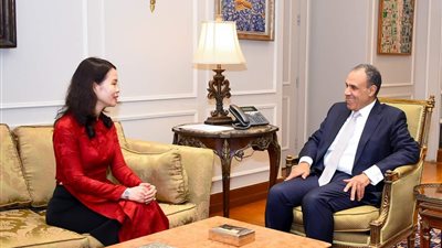 وزير الخارجية يستقبل نائبة نظيره الفيتنامي (تفاصيل)