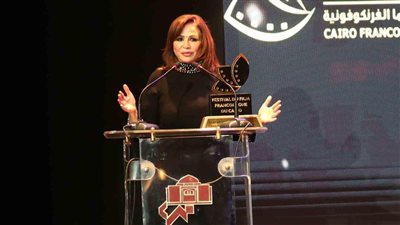 إلهام شاهين: مهرجاناتنا صوتنا للعالم ضد الظلم (صور)