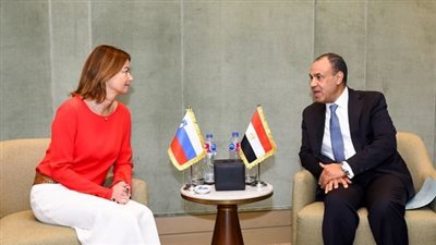 تفاصيل لقاء وزير الخارجية نظيرته السلوفينية