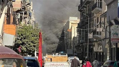 توضيح هام بشأن حريق بعض الأكشاك بجوار ديوان إدارة غرب التعليمية بالإسكندرية 
