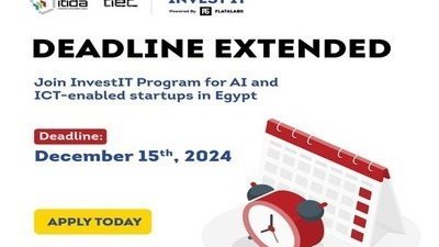 فرصة ذهبية للشركات الناشئة.. «إيتيدا» تمدد فترة التقديم لبرنامج Invest IT 