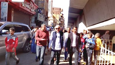 محافظ الأقصر يتفقد مشروع تطوير منطقة أسفل كوبري أبوالجود (صور)