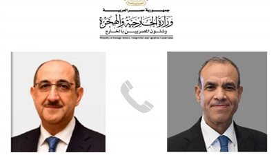 وزير الخارجية يبحث مع نظيره السوري مستجدات الأوضاع في سوريا 