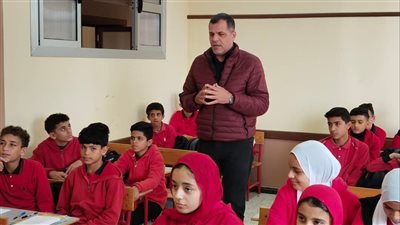 جولة مفاجئة لوكيل تعليم دمياط بمدارس شطا