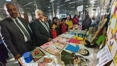 «تعليم الأقصر» ينظم معرضًا لمشغولات التلاميذ بالتعاون مع اليونيسيف (صور)