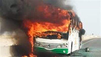 العناية الإلهية تنقذ 46 راكبا من كارثة على الطريق الصحراوى بالأقصر