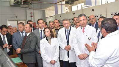 وزير التموين ومحافظ البحيرة يتفقدا مطحن سيمون بمنطقة أبو الريش