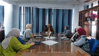 تفاصيل اجتماع وكيل صحة المنوفية مع إدارة الأمومة والطفولة