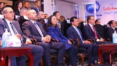 وزيرة التضامن تشهد احتفالية حزب مستقبل وطن بتجهيز 1000 عروسة من الجيزة