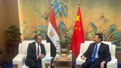 وزير الخارجية يلتقي رئيس «الوكالة الصينية للتعاون الإنمائي الدولي»