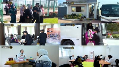 الداخلية تنظم مبادرات إنسانية لمشاركة السيدات في حملة مناهضة العنف ضد المرأة|صور