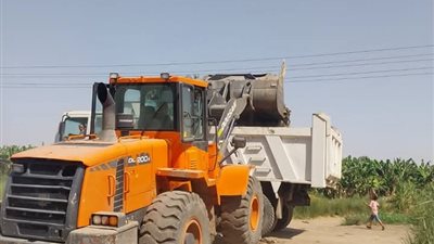 رفع 45 طن من المخلفات والأتربة خلال حملة نظافة بالأقصر «صور»