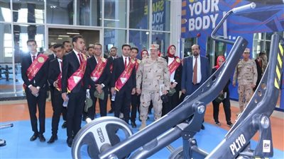 تفاصيل زياره طلاب جامعة المنوفية للأكاديمية العسكرية المصرية بالعاصمة الإدارية 