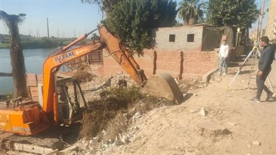 متابعة مكثفة من محافظ الغربية لأعمال استكمال تطوير كورنيش كفر الزيات