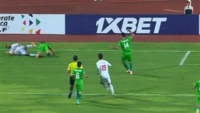 نتيجة صادمة فى نهاية الشوط الأول من لقاء الزمالك ضد المصري 
