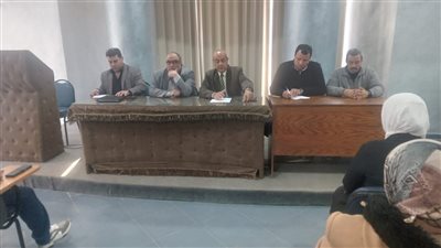  اجتماع هام لوكيل الصحة بالمنوفية بمديري المستشفيات