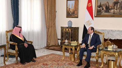 تفاصيل استقبال السيسى لوزير الثقافة السعودي