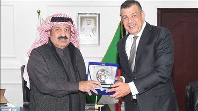 تفاصيل زيارة عضو مجلس الزمالك لرئيس اتحاد الكرة الكويتي 