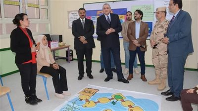 محافظ الغربية يفتتح مدرسة محمد أحمد أغا الابتدائية بتكلفة 17.57 مليون جنيه 