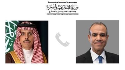 بالتفاصيل.. اتصال هاتفي وزير الخارجية والهجرة ونظيره السعودي