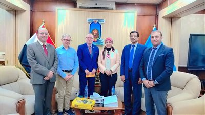 «جامعة الأقصر» تستقبل وفد السفارة التشيكية لبحث أوجه التعاون (صور)