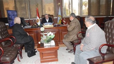 تفاصيل لقاء محافظ الغربية بالقيادات الجديدة للأبنية التعليمية وهيئة مياه الشرب