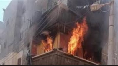 مصرع 5 أشخاص في حريق شقة سكنية بالمنيب 