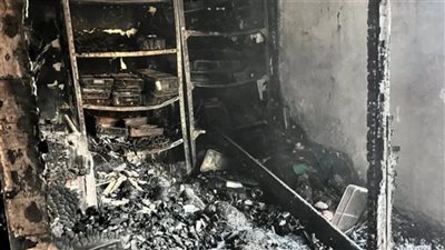 الحماية المدنية تواصل عملية التبريد بحريق مخزن التوفيقية