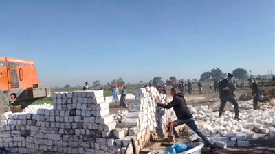  إزالة 608 حالات تعدٍ ضمن المرحلة الثالثة للموجة 24 بالمنيا