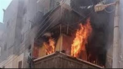 نشوب حريق داخل شقة سكنية بالبدرشين 