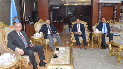 تفاصيل اجتماع محافظ الغربية مع وفد جهاز مشروعات الإنتاج الحيواني