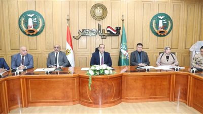 اجتماع هام بمحافظة المنوفية بشأن موقف مشروعات 