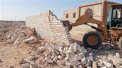 حملة مكبرة لإزالة التعديات على أملاك الدولة بالمنيا
