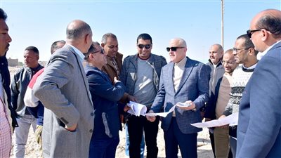 «محافظ الأقصر» يتابع عددا من المشروعات التنموية والخدمية بمركز البياضية (صور)