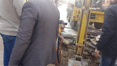  هبوط أرضي بمدينة بسيون وتحرك عاجل من محافظة الغربية