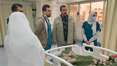 جولة مفاجئة لمسوؤل كبير بصحة المنوفية داخل مستشفيات منوف العام والحميات والصدر